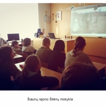 Šiaulių rajono Šilėnų mokykla (mokytojos Sigitos Zavadzkienės nuotrauka)